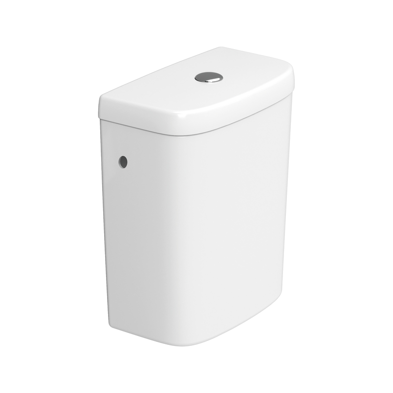 Ceramica Dolomite - accessorio D522901 - Close coupled cistern, side inlet. To be completed with mechanism and already included fixation set.