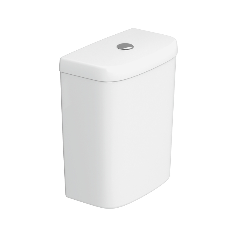Ceramica Dolomite - accessorio D523001 - Closse coupled cistern, bottom inlet. To be completed with mechanism and already included fixation set.