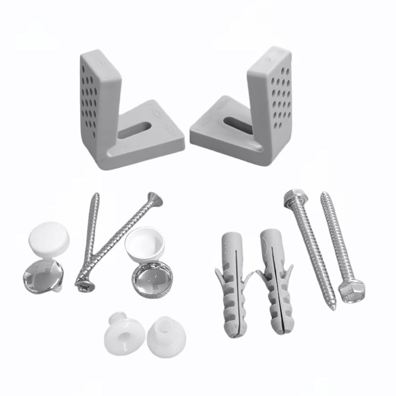 Ceramica Dolomite - accessorio F954199 - Fixation set for floor standing wc and pedestal.