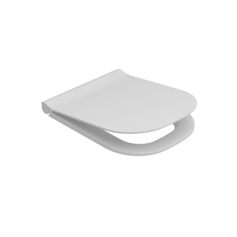 Ceramica Dolomite - accessorio S463201 - Normal closing seat and cover with metal hinges.