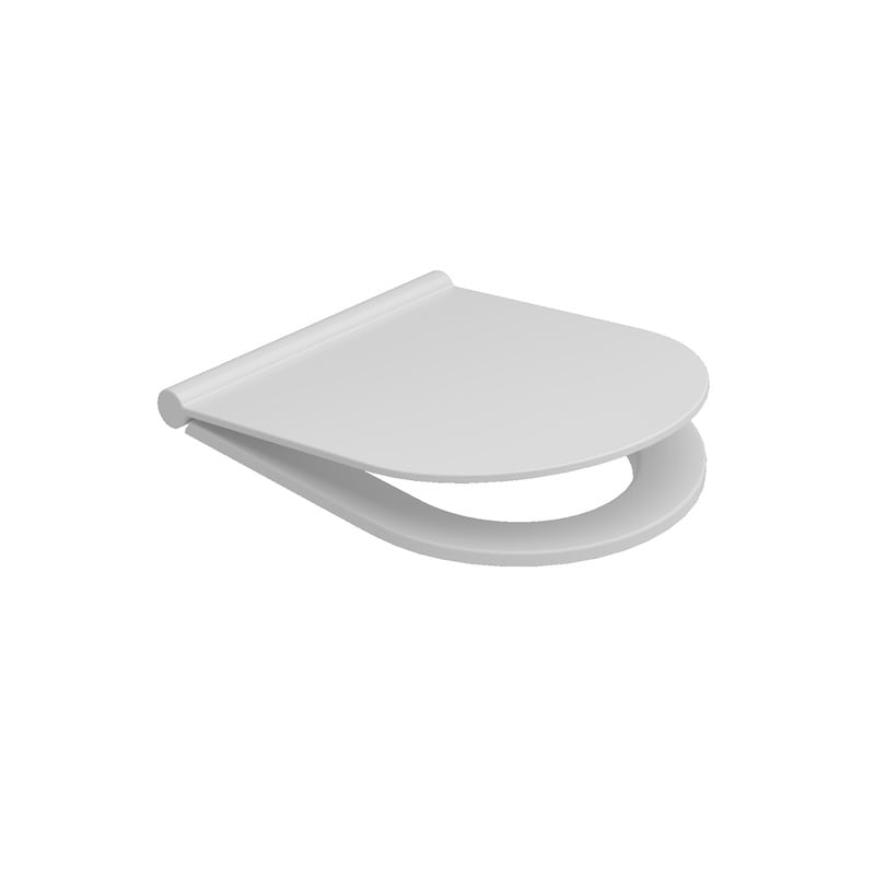 Ceramica Dolomite - accessorio S483301 - Soft closing seat and cover, with metal quick take-off hinges.