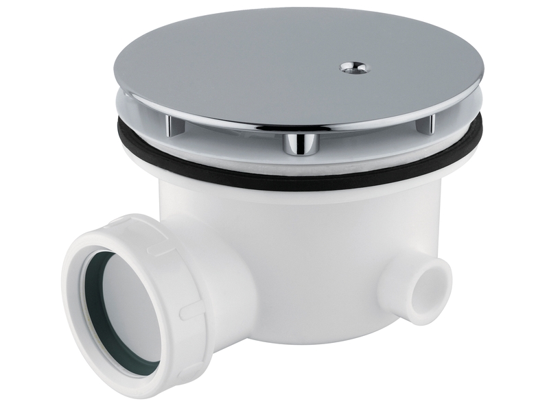 Ceramica Dolomite - accessorio V1002CR - Syphon-waste 90 mm. chrome plated.