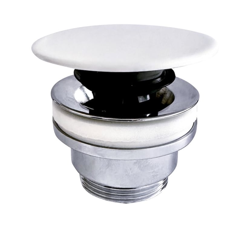 Ceramica Dolomite - accessorio V302501 - Pop-up waste for basin with D75 ceramic cover.
