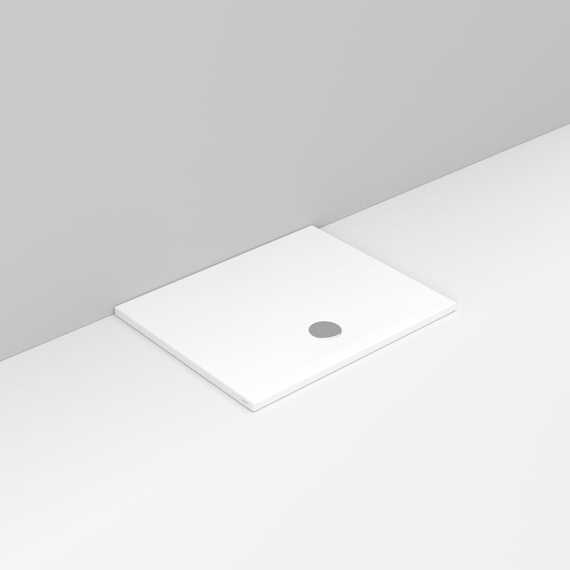 Ceramica Dolomite - D111701 - Square shower Tray waste towards front H4 90×90 – Squash
