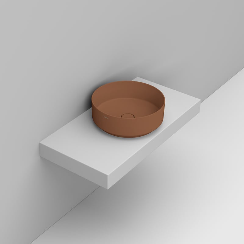 Ceramica Dolomite Vessel basin 44×44 – Noemi - Warm Clay