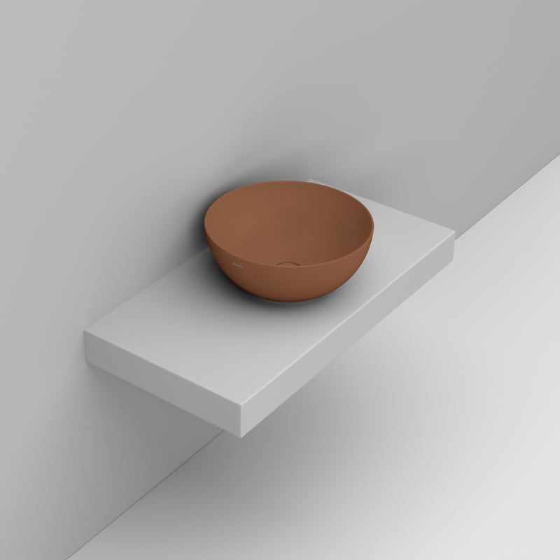 Ceramica Dolomite Lavabo à poser 44×44 – Noemi - Crète