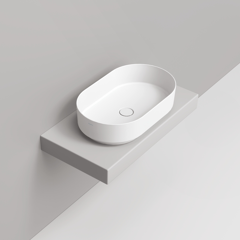 Ceramica Dolomite Lavabo à poser 60×36 – Noemi - Blanc mat