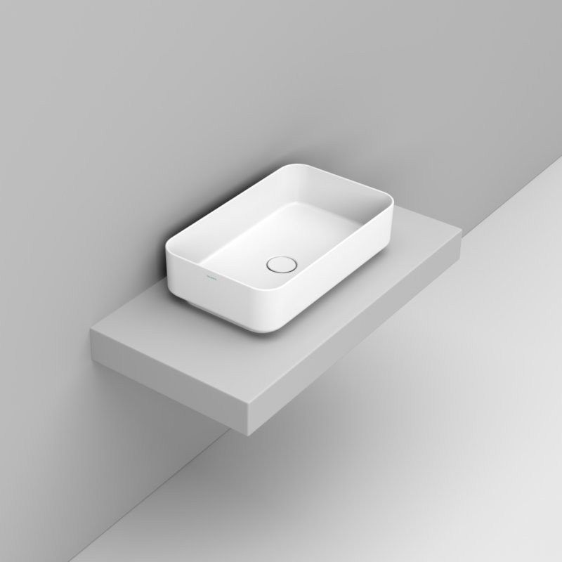 Ceramica Dolomite Vessel basin 60×36 – Noemi - Matt White