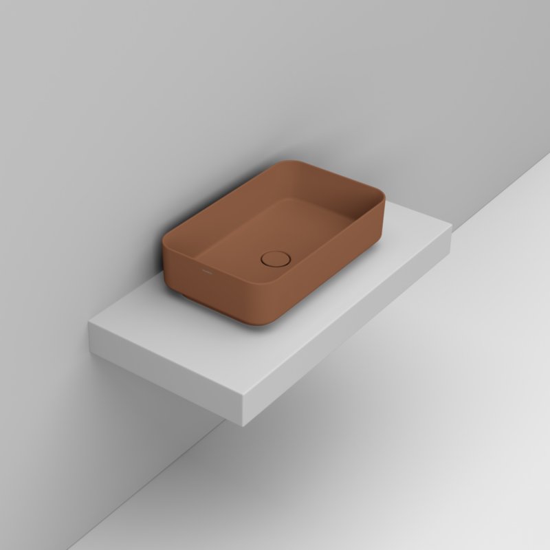 Ceramica Dolomite Vessel basin 60×36 – Noemi - Warm Clay