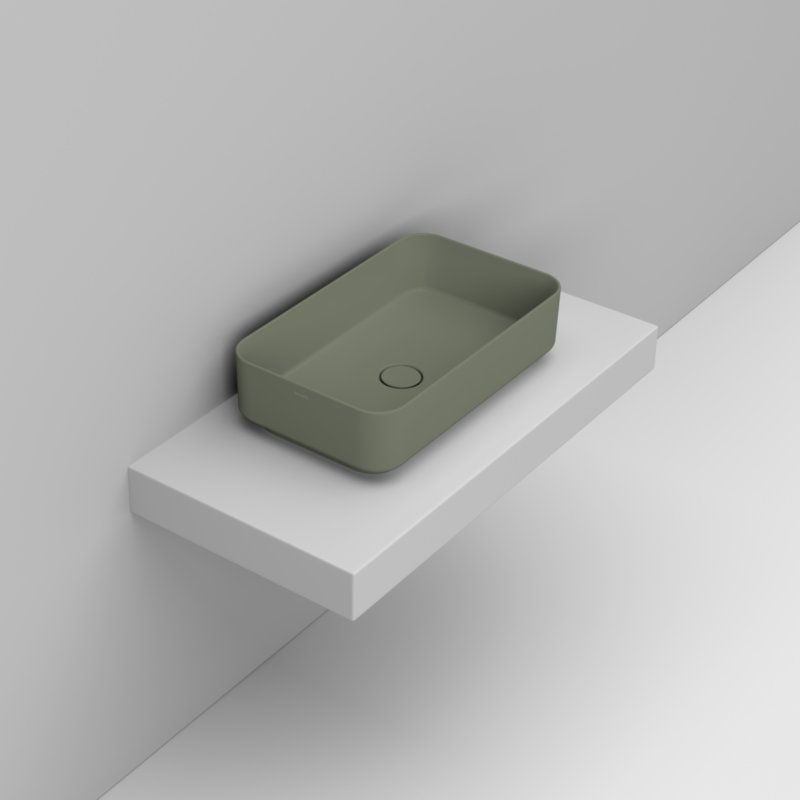 Ceramica Dolomite Vessel basin 60×36 – Noemi - Wild Sage
