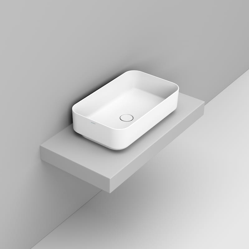 Ceramica Dolomite Vessel basin 64×38,5 – Noemi - Matt White