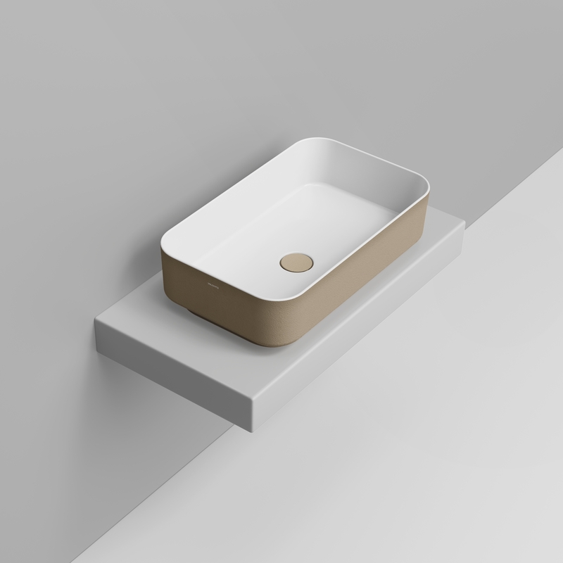 Ceramica Dolomite Vessel basin 64×38,5 – Noemi - Natural Beige Texture