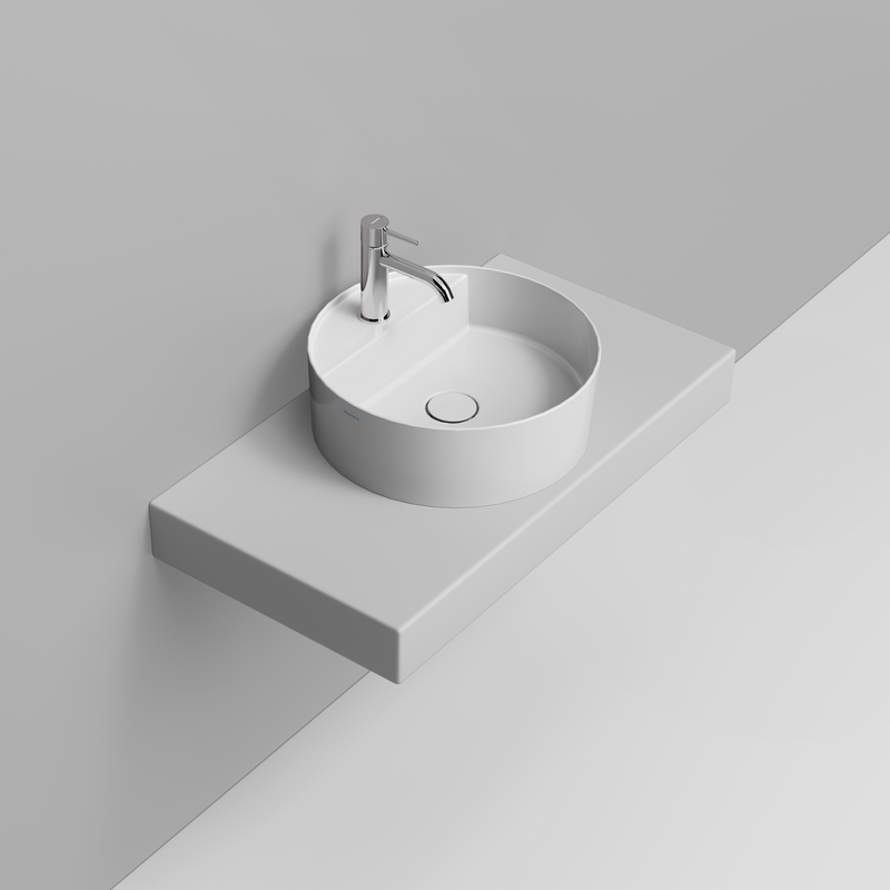 Ceramica Dolomite - D313501 - Vessel basin 44×44 – Noemi
