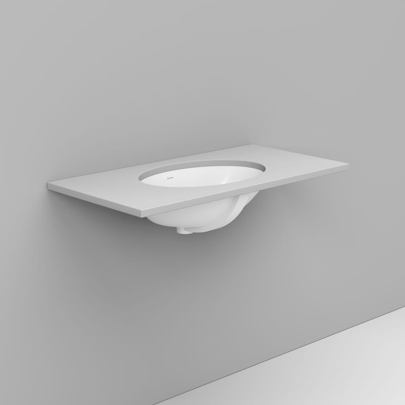 Ceramica Dolomite - D320101 - Under countertop basin 58×42 – Agordo