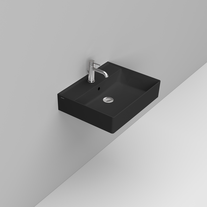 Ceramica Dolomite Basin 60×47 – Multiplo - Matt black