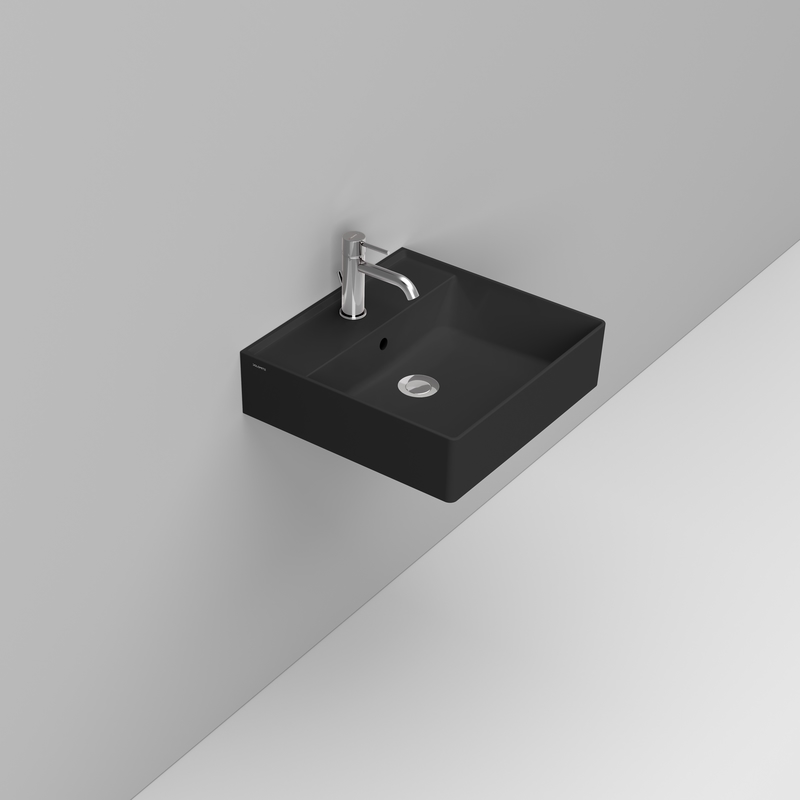 Ceramica Dolomite Basin 50×47 – Multiplo - Matt black