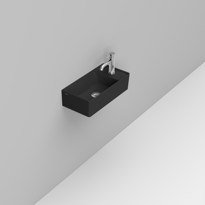 Ceramica Dolomite Basin 50×25 – Multiplo - Matt black