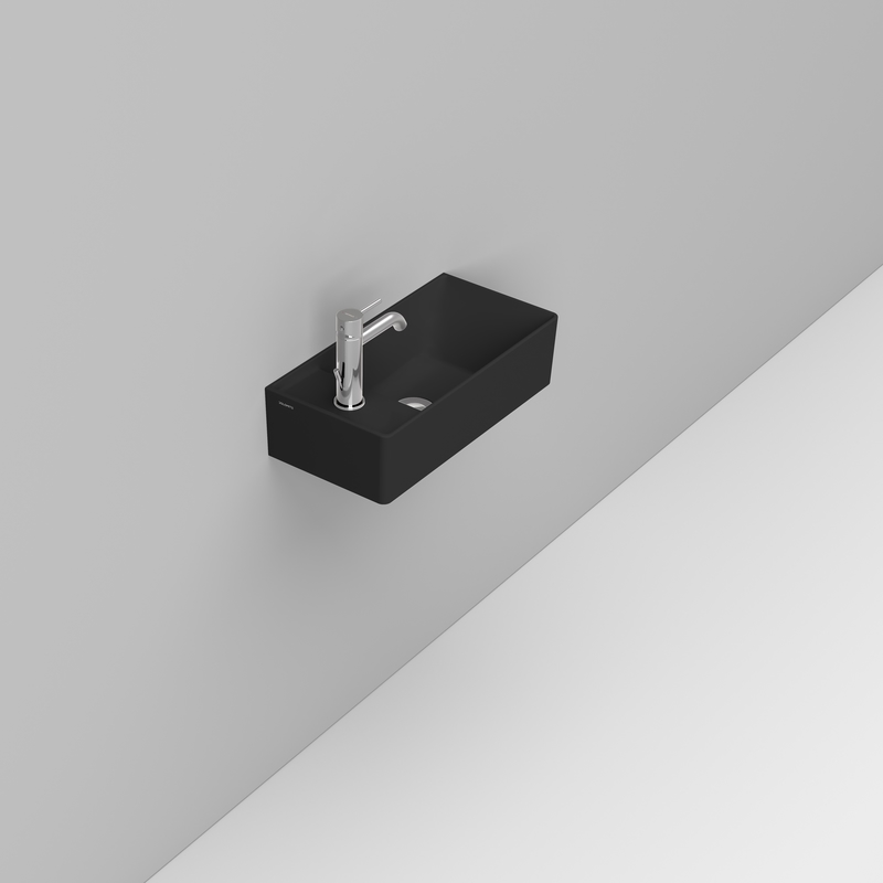 Ceramica Dolomite Basin 50×25 – Multiplo - Matt black