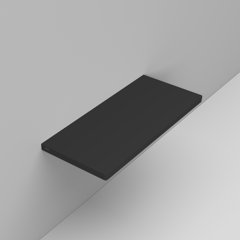 Ceramica Dolomite Flat ceramic worktop 106×47,5 - Matt black