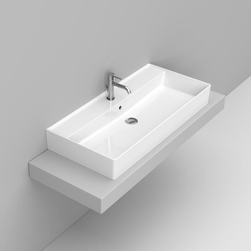 Ceramica Dolomite - D370501 - Vessel basin 100×47 – Multiplo