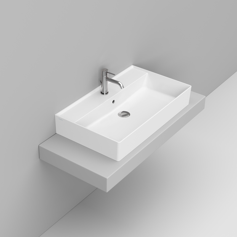 Ceramica Dolomite Vessel basin 80×47 – Multiplo - Matt white
