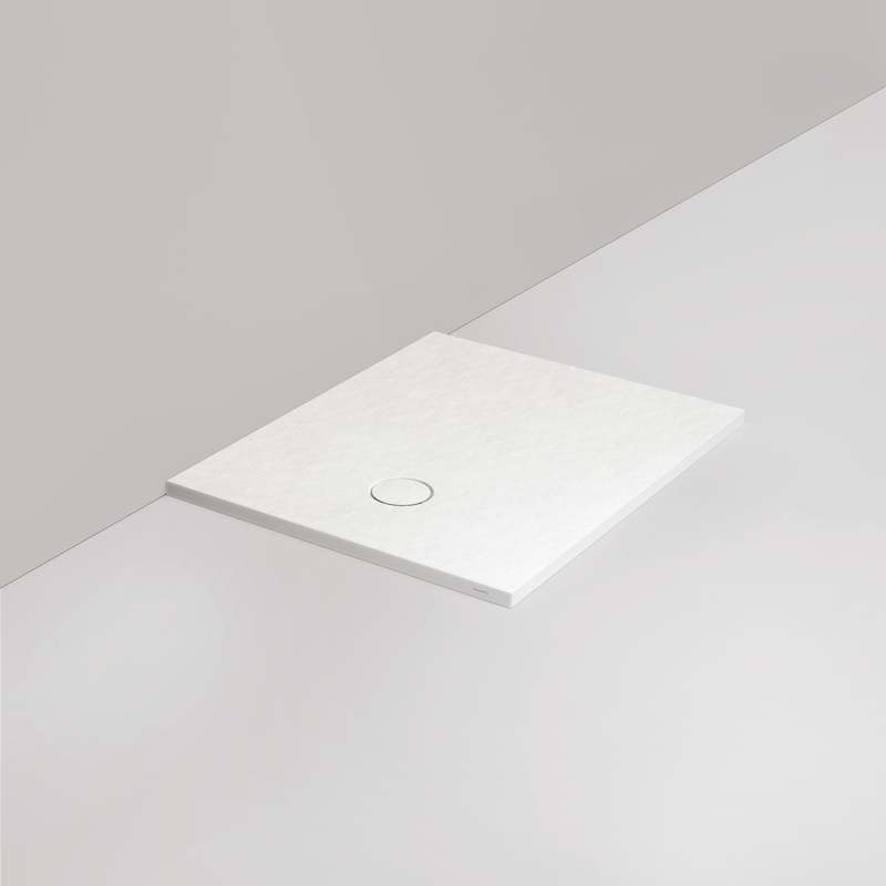 Ceramica Dolomite - D416H43 - Rectangular shower Tray side drain H3 100×80 – Kalk