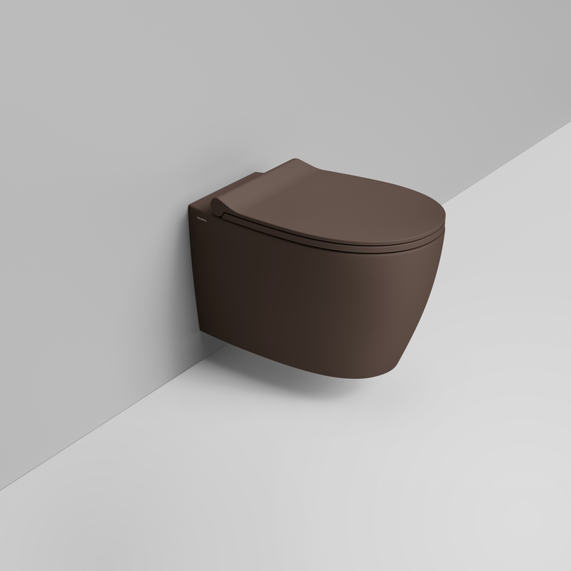 Ceramica Dolomite Cuvette suspendus 36×54 – Niva - Marron alpin mat