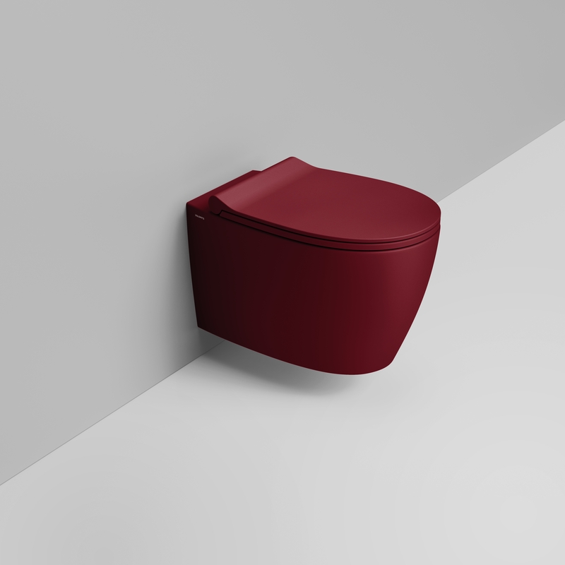 Ceramica Dolomite Cuvette suspendus 36×54 – Niva - Rouge vin mat