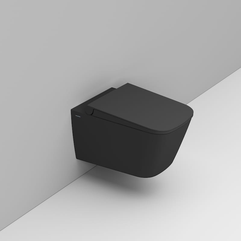 Ceramica Dolomite Cuvette suspendus 36×54 – Mia - Noir mat
