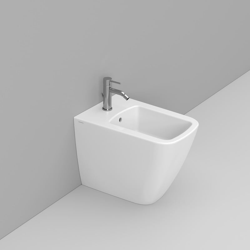 Ceramica Dolomite Back to wall bidet 36×54 – Mia+ - Matt White