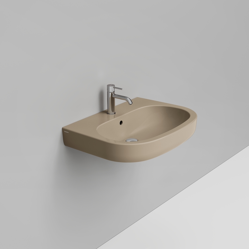 Ceramica Dolomite Lavabo 68×51 – Mirto - Marron alpin brillant
