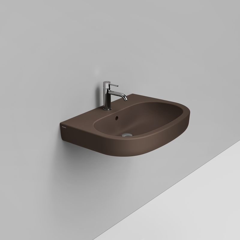 Ceramica Dolomite Lavabo 68×51 – Mirto - Marron alpin mat