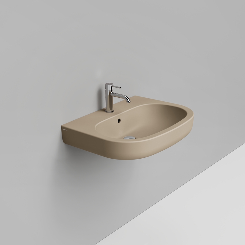 Ceramica Dolomite Lavabo 68×51 – Mirto - Marron alpin mat