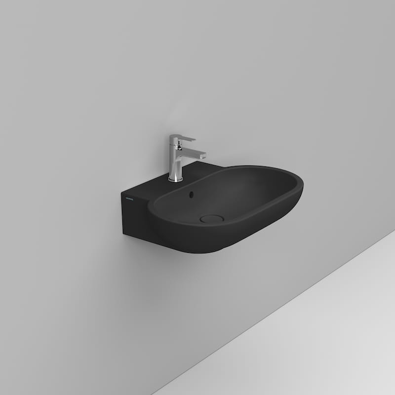 Ceramica Dolomite Basin 65×46 – Mirto - Matt Black