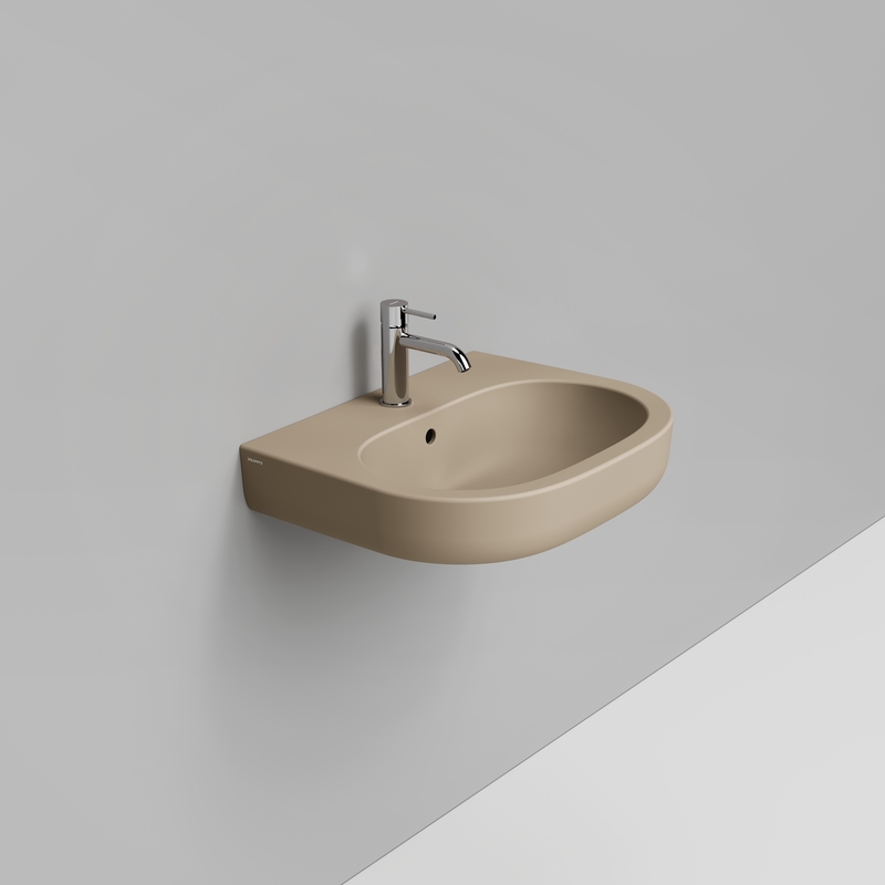 Ceramica Dolomite Lavabo 60×48 – Mirto - Marron alpin mat