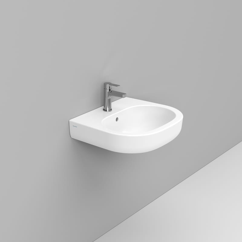 Ceramica Dolomite Basin 55×48 – Mirto - Matt White