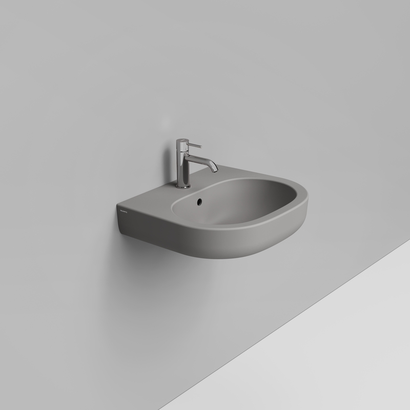Ceramica Dolomite Basin 55×48 – Mirto - Concrete grey