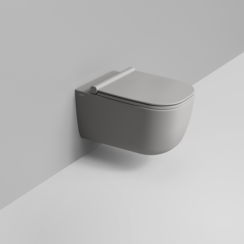 Ceramica Dolomite Wall hung bowl 36×55 – Mirto - Concrete grey