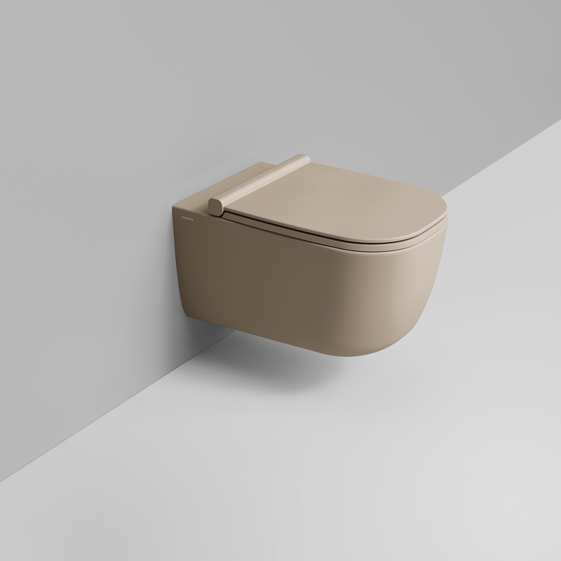 Ceramica Dolomite Wall hung bowl 36×55 – Mirto - Matt natural beige