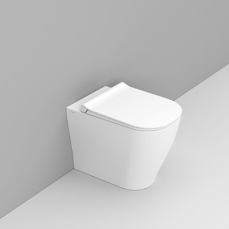 Ceramica Dolomite - D463101 - Back to wall bowl 36×55 – Mirto