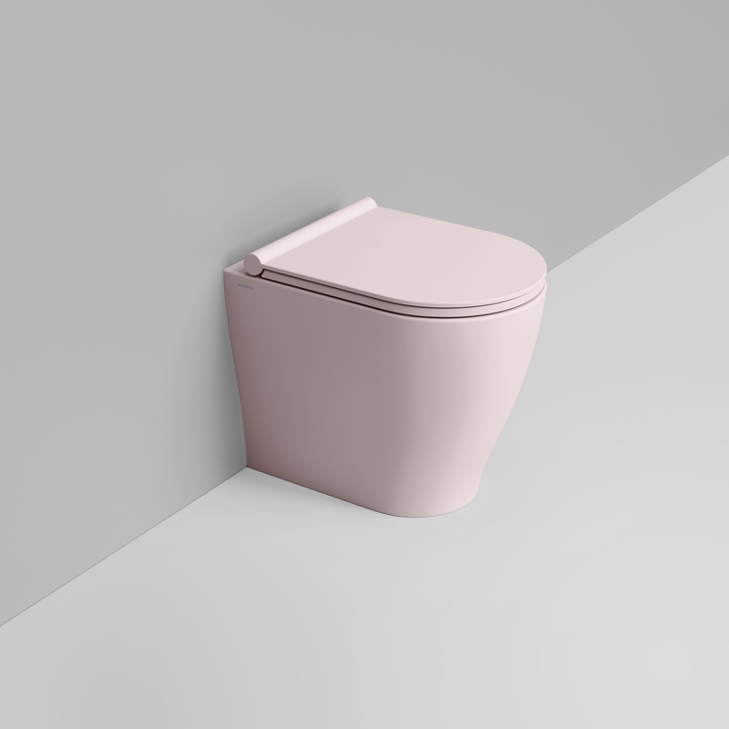 Ceramica Dolomite Cuvette Back to wall vortex 36×50 – Mirto Round Short - Rose antique