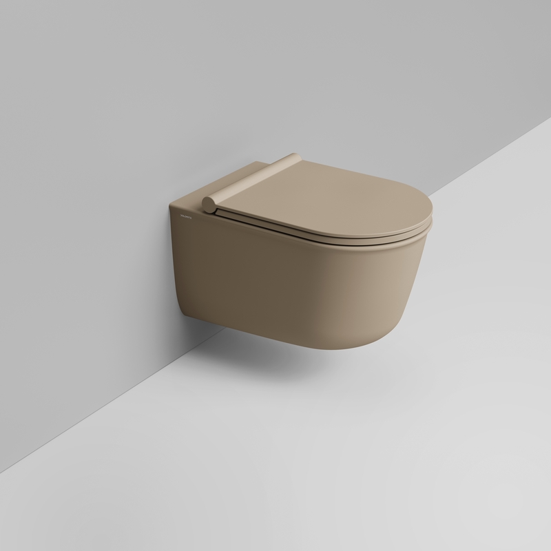 Ceramica Dolomite Wall hung bowl 36×55 – Mayka - Matt natural beige