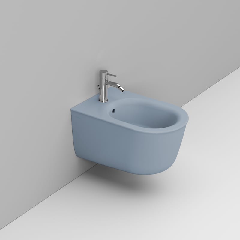 Ceramica Dolomite Wall hung bidet 36×55 – Mayka - Sky Blue