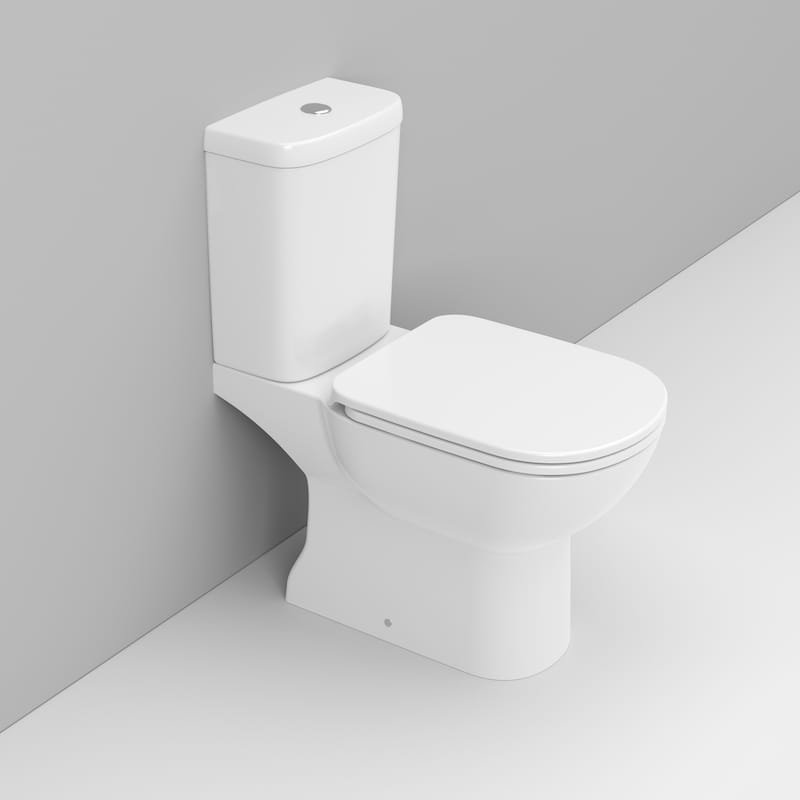 Ceramica Dolomite - D522701 - Universal close coupled bowl 36,5×66,5 – Gemma2
