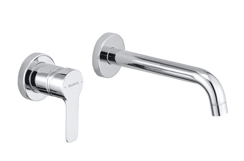 Ceramica Dolomite - R1021CR - Built-in basin mixer without plate
