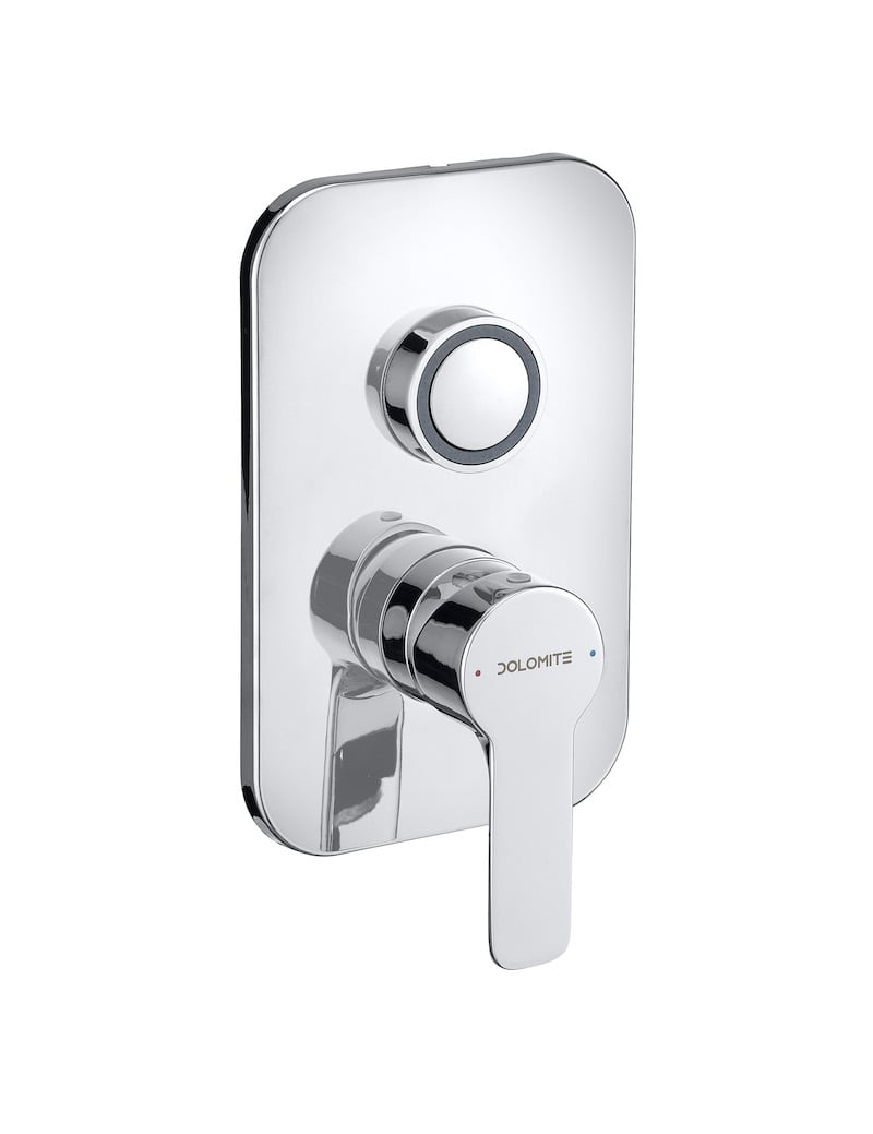 Ceramica Dolomite - R1042CR - Built-in complete bath/shower mixer
