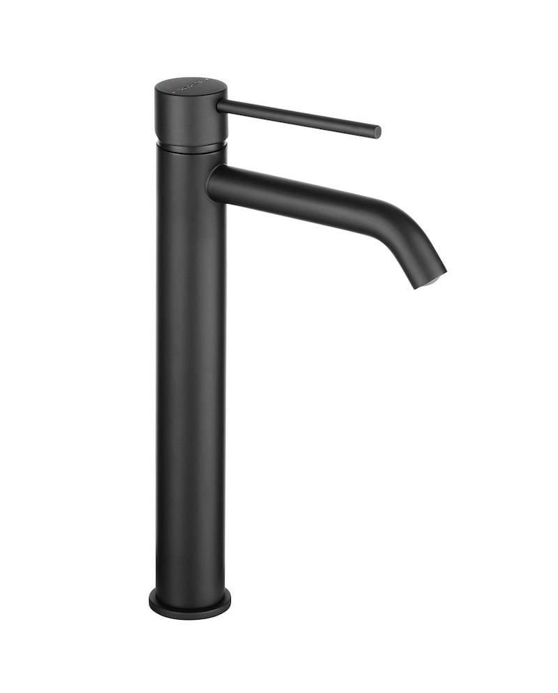 Ceramica Dolomite Vessel mixer - Matt Black