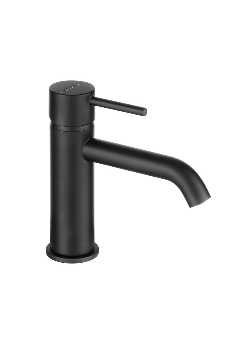 Ceramica Dolomite Basin mixer without control rod - Matt Black