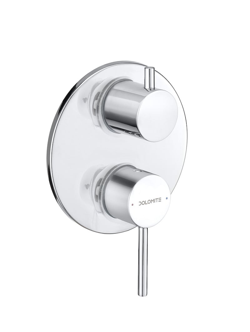 Ceramica Dolomite - R2042CR - Built-in complete bath/shower mixer
